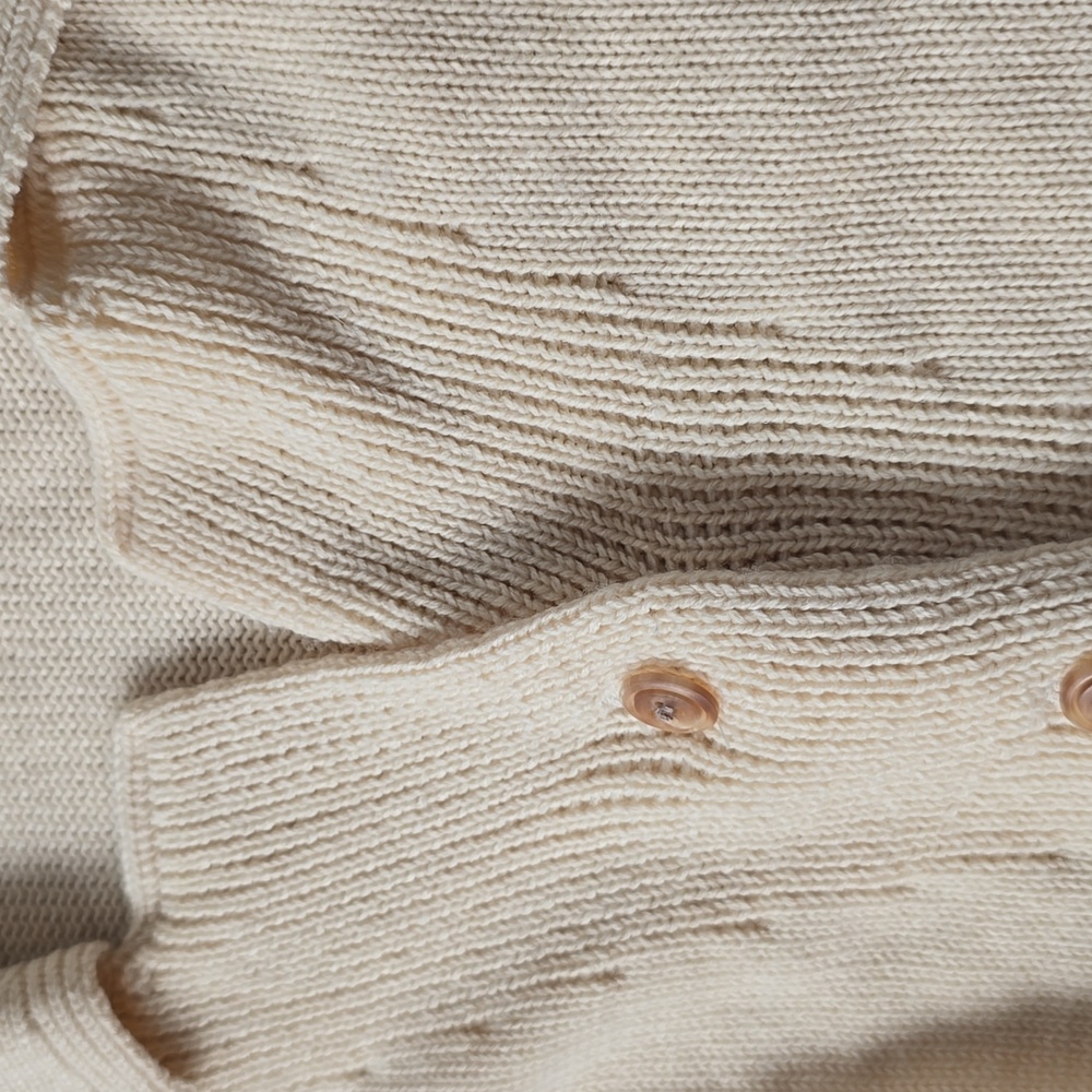 Women's FOUND cream cardigan see pics for sizing - Picture 3 of 8